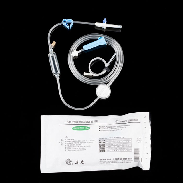 Single-Use Precision Filter Infusion Set with Needle